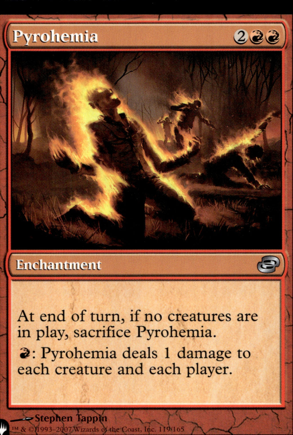 Pyrohemia #119 Planar Chaos NM
