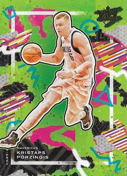 Kristaps Porzingis #17 2020-21 Panini Court Kings Base Dallas Mavericks NM