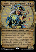 Admiral Brass, Unsinkable (Showcase) #17 Foil Commander: The Lost Caverns of Ixalan NM