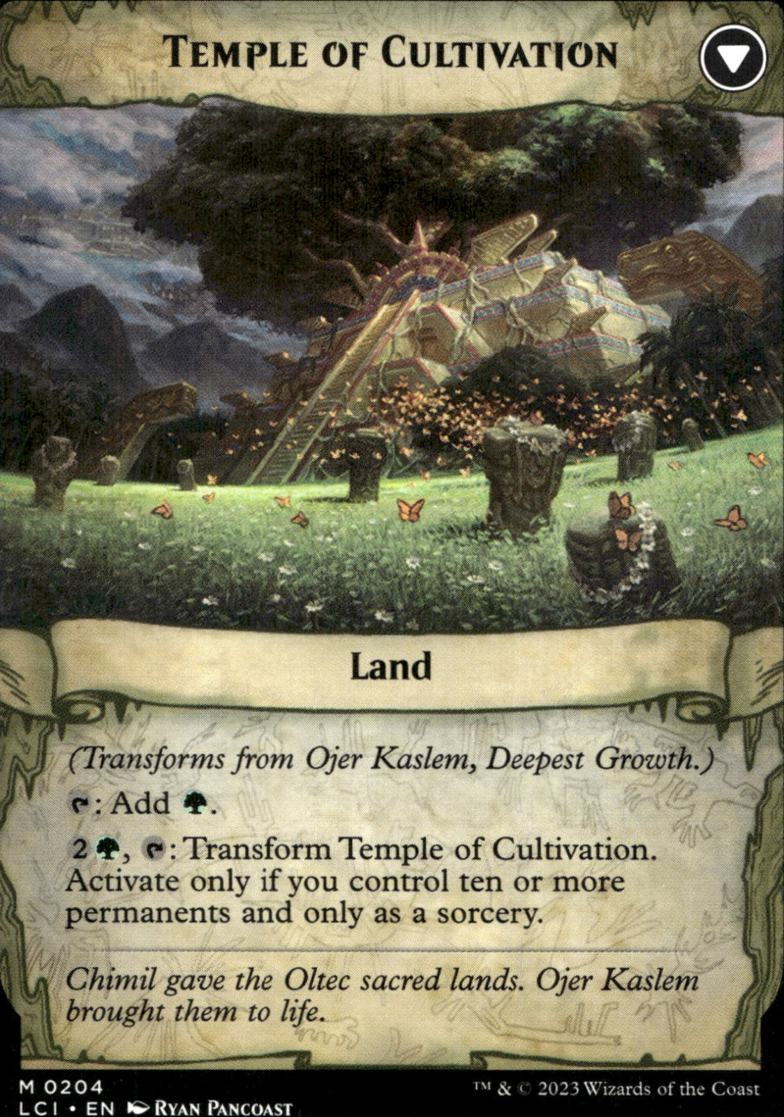 Ojer Kaslem Deepest Growth #204 The Lost Caverns of Ixalan NM