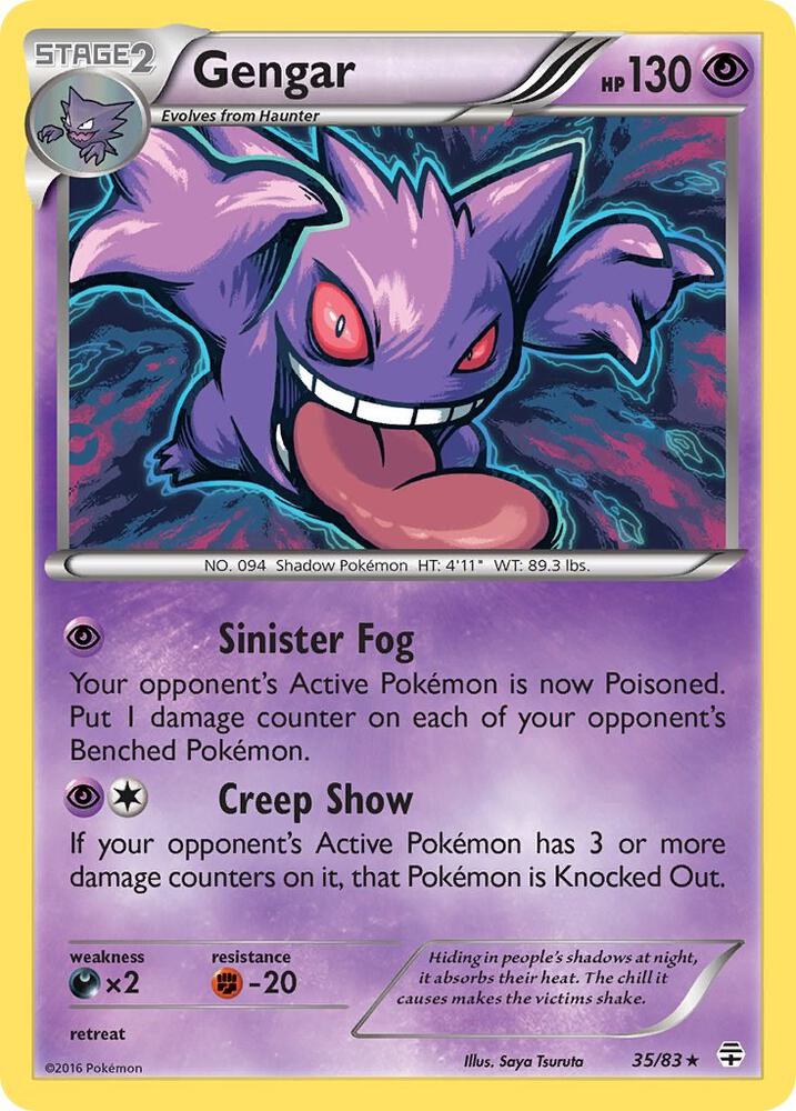 Gengar 35/83 Generations NM