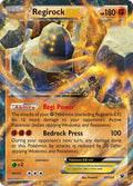 Regirock EX 43/124 Holo XY - Fates Collide NM