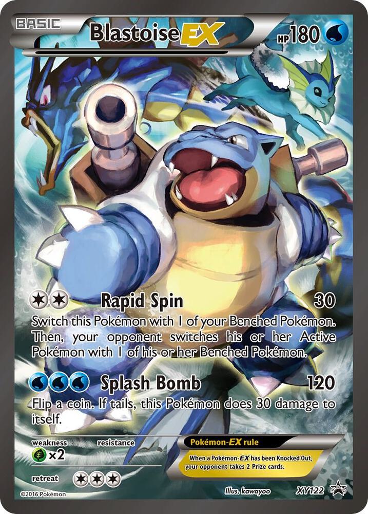 Blastoise EX XY122 Holo XY Promos LP