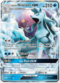Alolan Ninetales GX 22/145 Holo SM - Guardians Rising NM