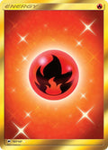 Fire Energy (Secret) 167/147 Holo SM - Burning Shadows NM