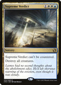 Supreme Verdict #210 Iconic Masters NM