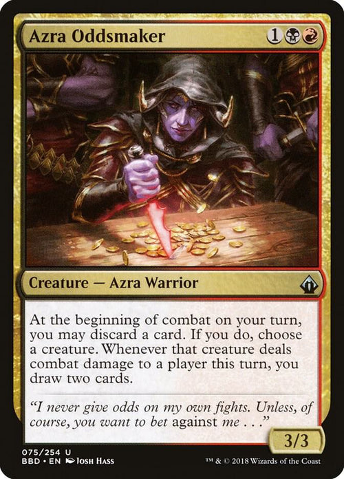 Azra Oddsmaker #75 Battlebond NM