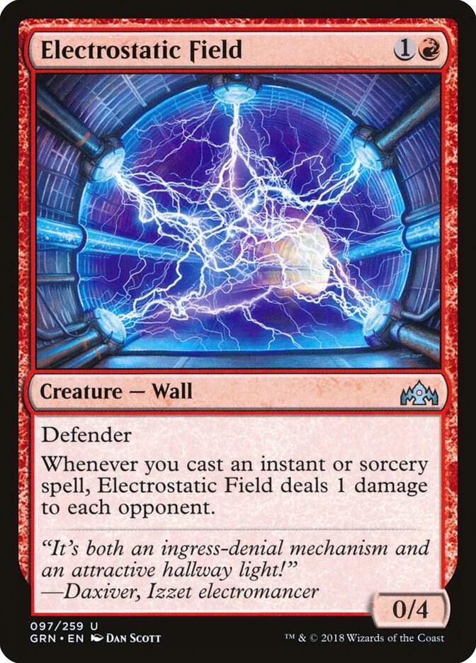 Electrostatic Field #97 Guilds of Ravnica NM