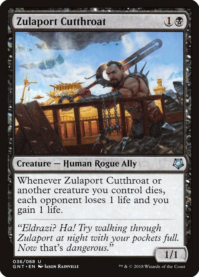 Zulaport Cutthroat #36 Magic Game Night NM