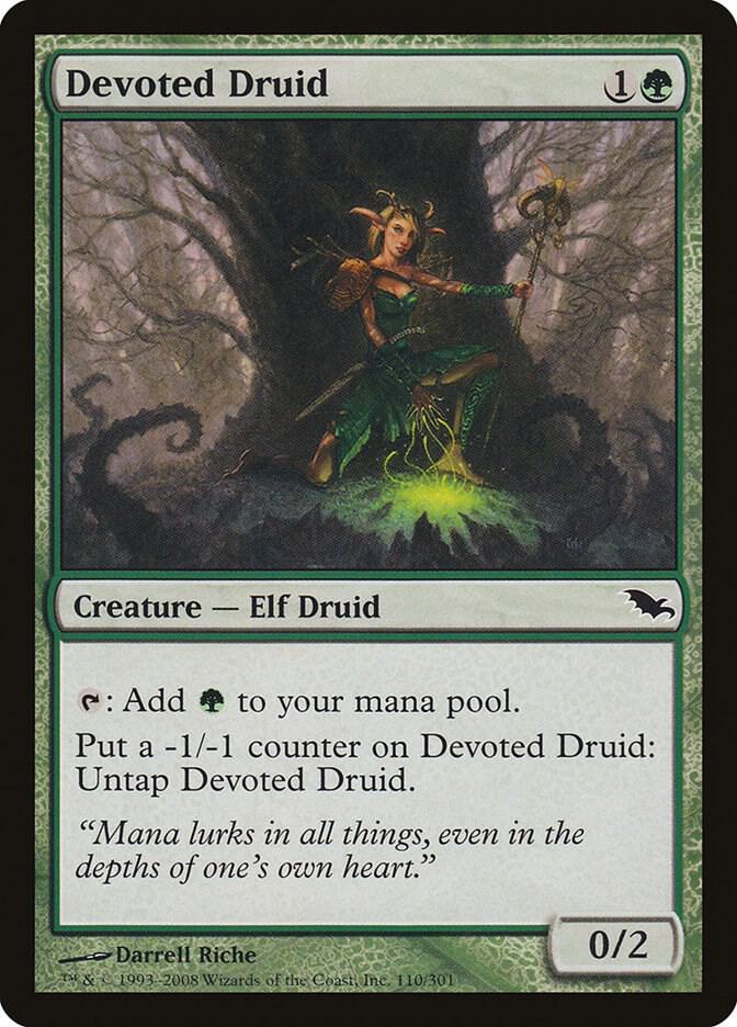 Devoted Druid #110 Shadowmoor NM