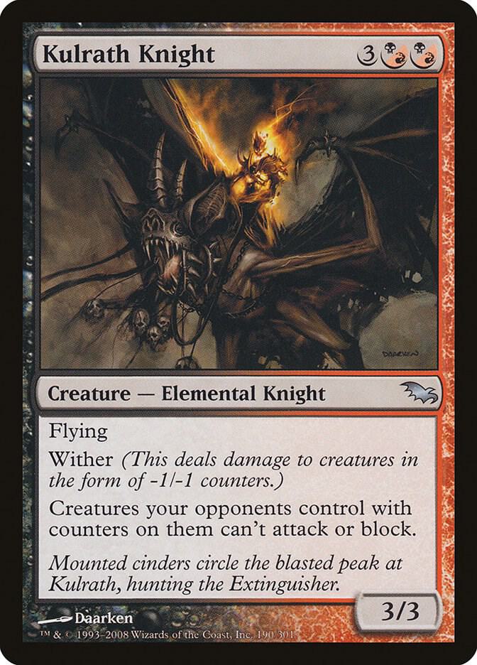 Kulrath Knight #190 Foil Shadowmoor NM