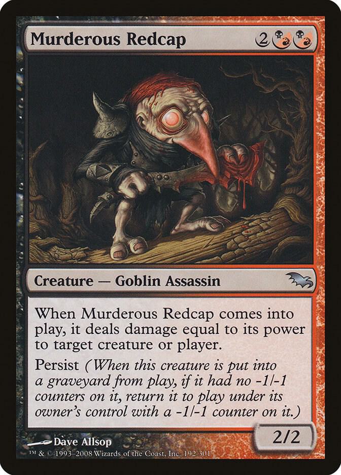 Murderous Redcap #192 Shadowmoor NM