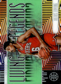 Julius Erving #4 2019-20 Panini Illusions Living Legends Emerald Philadelphia 76ers NM