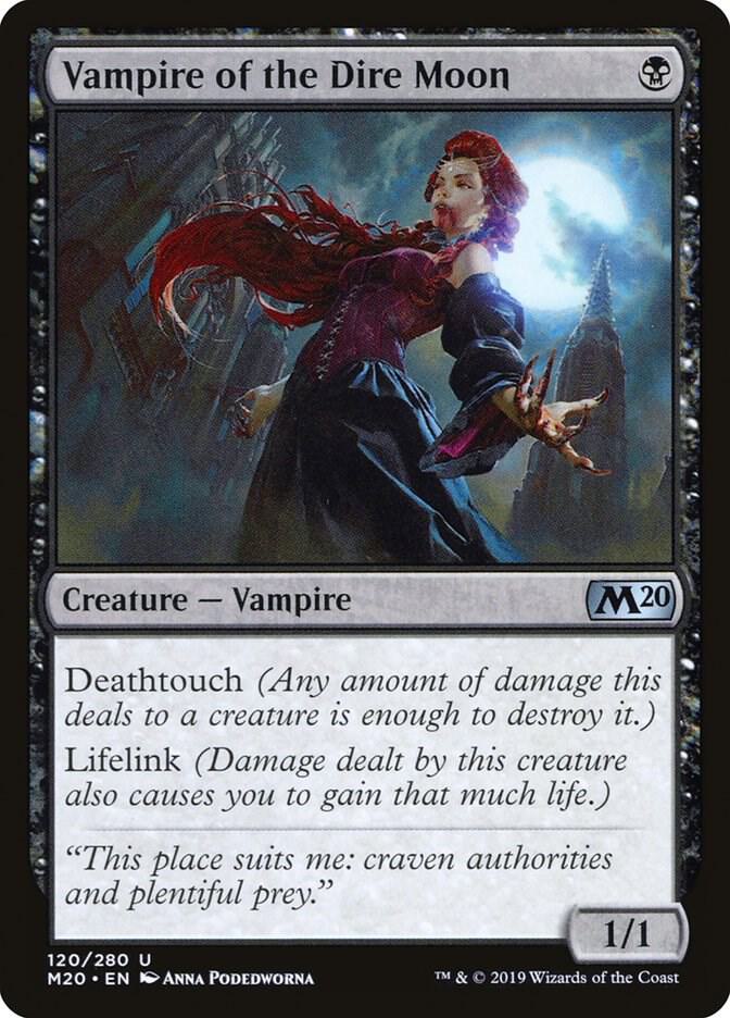 Vampire of the Dire Moon #120 Core Set 2020 NM