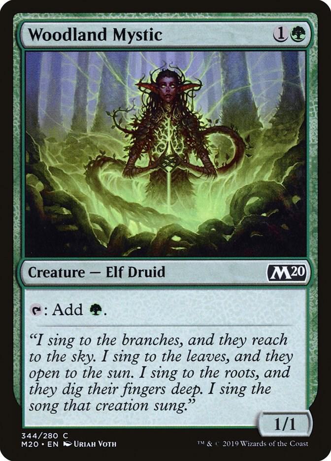 Woodland Mystic #344 Core Set 2020 NM