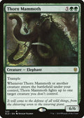 Thorn Mammoth #323 Throne of Eldraine NM
