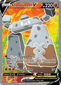 Stonjourner V (Full Art) 193/202 Holo SWSH01: Sword & Shield Base Set NM