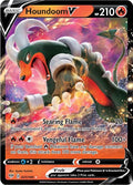 Houndoom V 021/189 Holo SWSH03: Darkness Ablaze NM