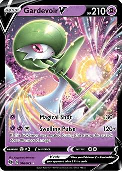 Gardevoir V 16/73 Holo Champion's Path NM