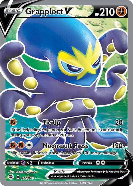 Grapploct V (Full Art) 72/73 Holo Champion's Path NM