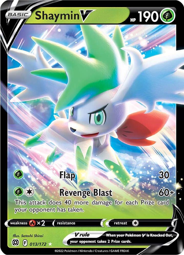 Shaymin V 013/172 Holo SWSH09: Brilliant Stars NM