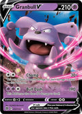 Granbull V 057/172 Holo SWSH09: Brilliant Stars NM