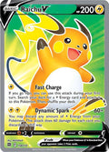 Raichu V (Full Art) 158/172 Holo SWSH09: Brilliant Stars NM