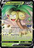 Alolan Exeggutor V SWSH225 Holo SWSH: Sword & Shield Promo Cards NM