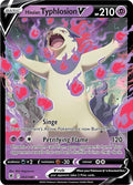 Hisuian Typhlosion V 053/189 Holo SWSH10: Astral Radiance NM