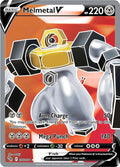 Melmetal V (Full Art) 075/078 Holo Pokemon GO NM