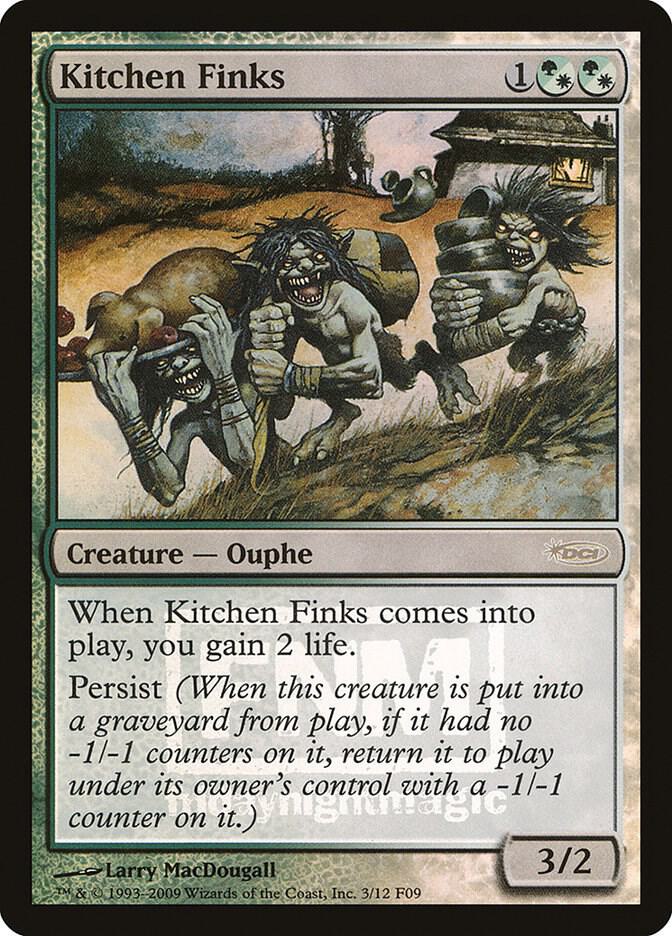 Kitchen Finks #3 Foil FNM Promos NM