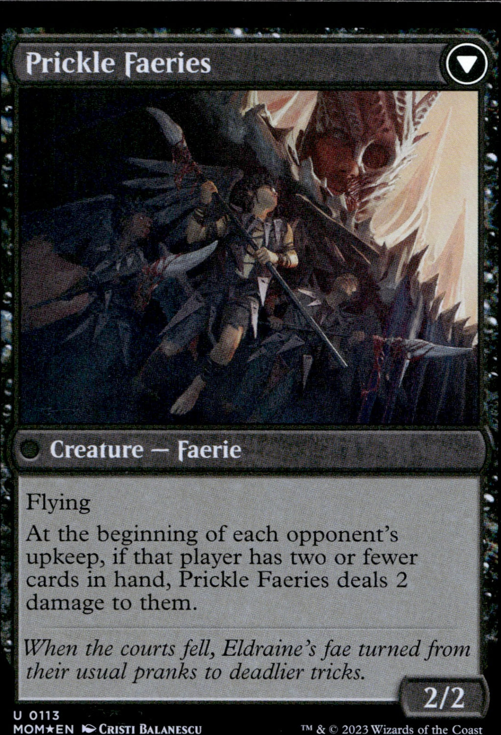 Invasion of Eldraine #113 Foil March of the Machine NM