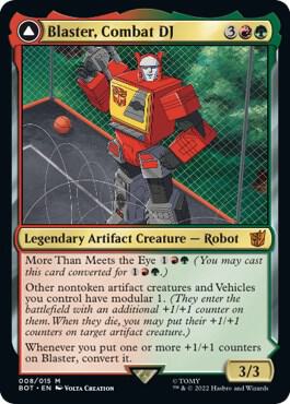 Blaster, Combat DJ #8 Universes Beyond: Transformers NM