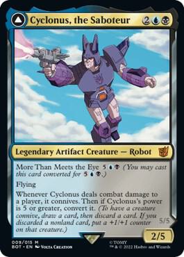 Cyclonus, the Saboteur #9 Universes Beyond: Transformers NM