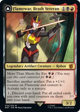Flamewar, Brash Veteran #10 Universes Beyond: Transformers NM
