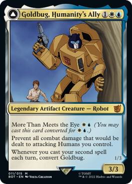 Goldbug, Humanity's Ally #11 Universes Beyond: Transformers NM