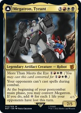 Megatron, Tyrant #12 Universes Beyond: Transformers NM