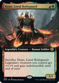 Hajar, Loyal Bodyguard (Extended Art) #354 The Brothers' War NM