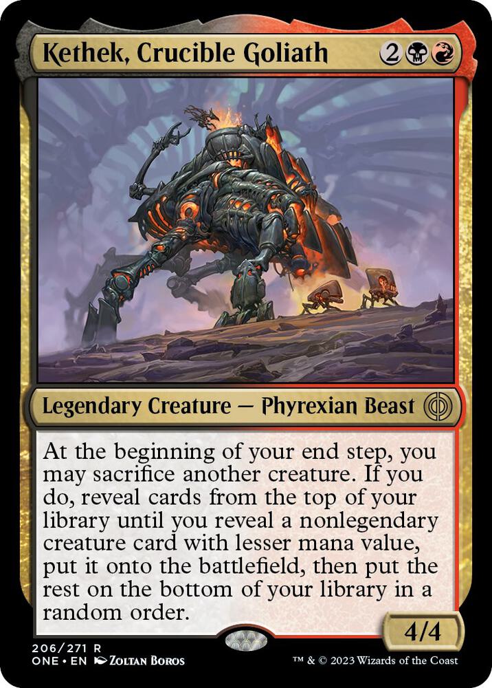 Kethek, Crucible Goliath #206 Phyrexia: All Will Be One NM