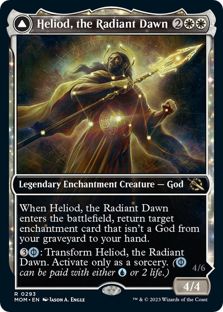 Heliod, the Radiant Dawn (Showcase) #293 March of the Machine NM