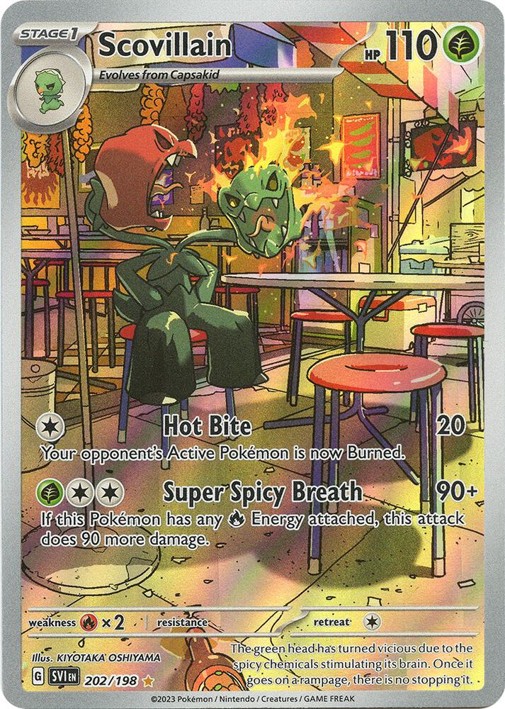 Scovillain 202/198 Holo SV01: Scarlet & Violet Base Set NM