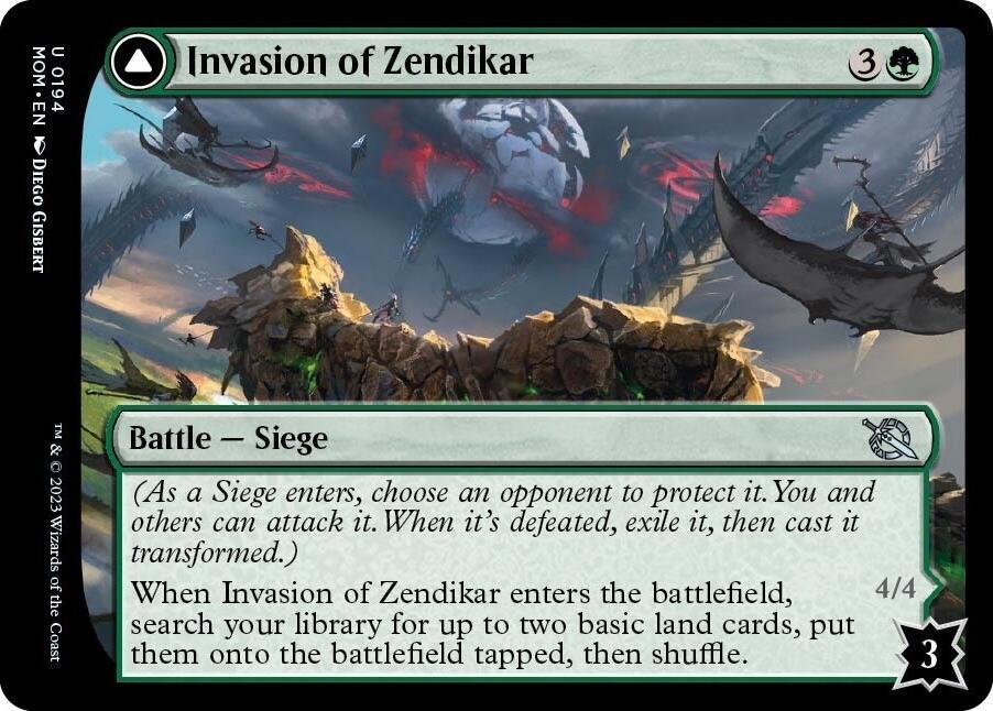Invasion of Zendikar #194 March of the Machine NM