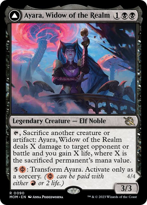 Ayara, Widow of the Realm #90 March of the Machine NM