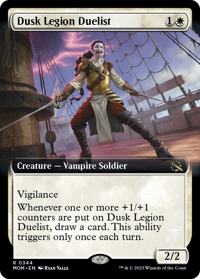 Dusk Legion Duelist (Extended Art) #344 March of the Machine NM
