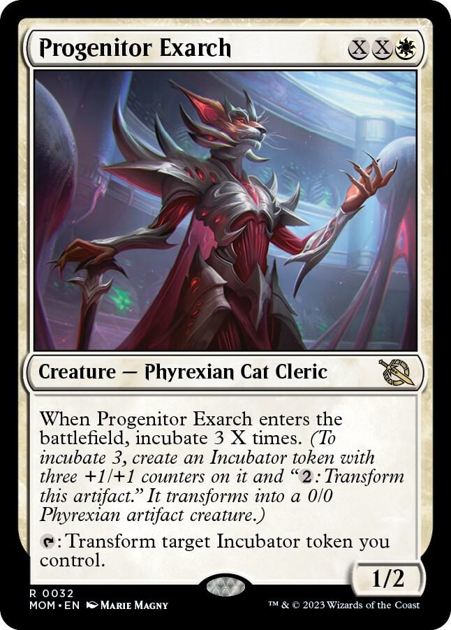 Progenitor Exarch #32 Foil March of the Machine NM