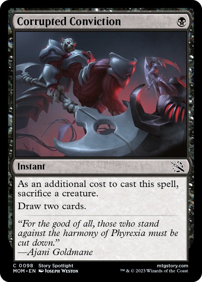 Corrupted Conviction #98 Foil March of the Machine NM
