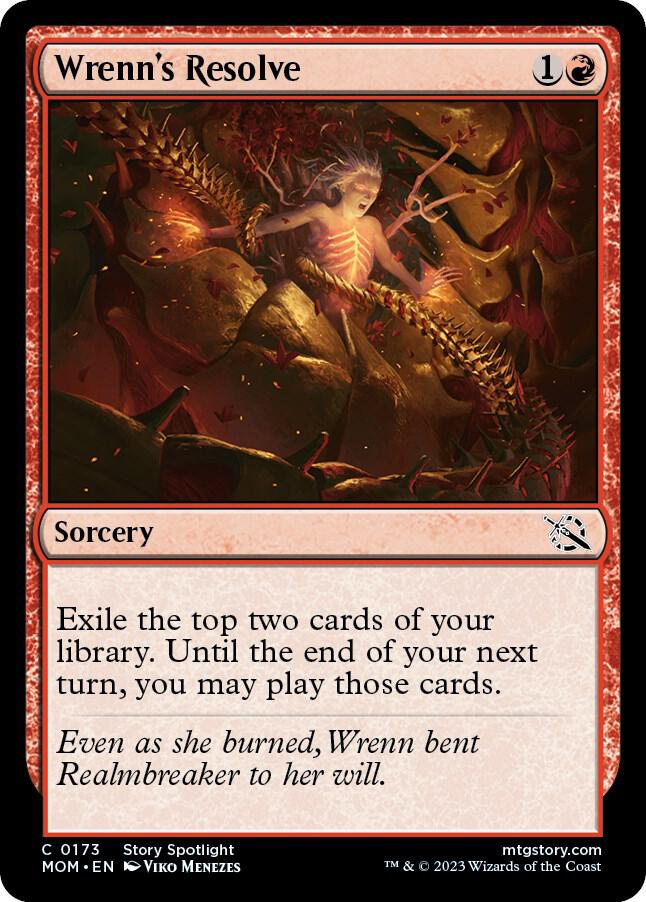Wrenn's Resolve #173 March of the Machine NM