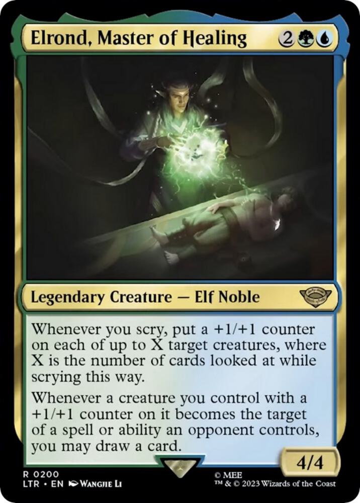 Elrond, Master of Healing #200 Universes Beyond: The Lord of the Rings: Tales of Middle-earth NM