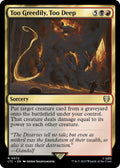 Too Greedily, Too Deep #72 Commander: The Lord of the Rings: Tales of Middle-earth NM