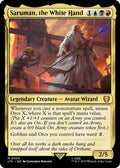 Saruman, the White Hand #8 Foil Commander: The Lord of the Rings: Tales of Middle-earth NM